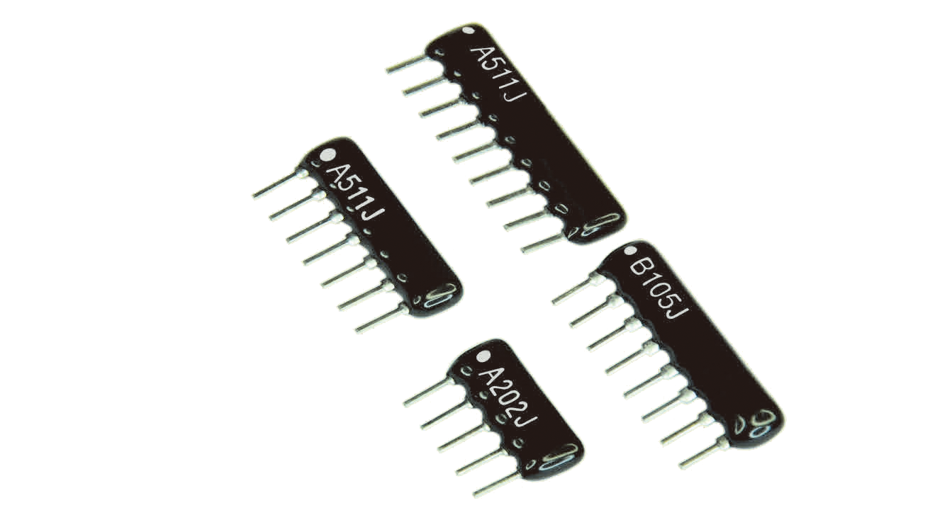 RN type thick film resistor network